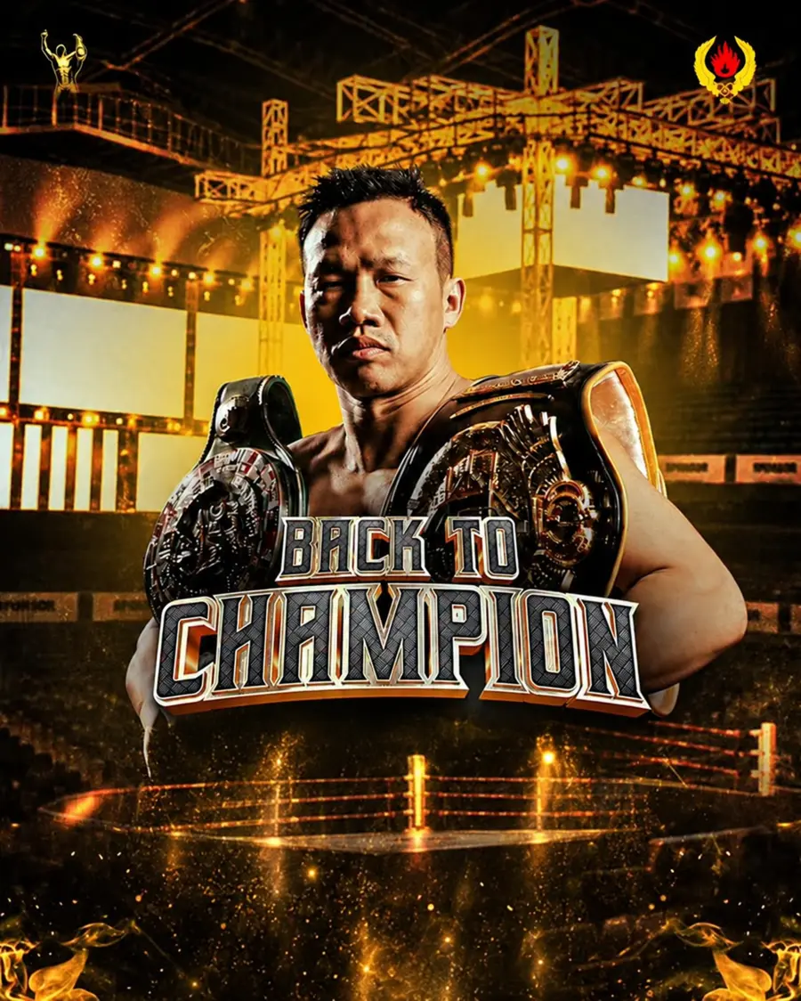 Daud Yordan dengan sabuk juara, Back to Champion